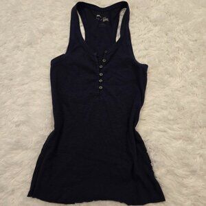 Black American eagle tank top